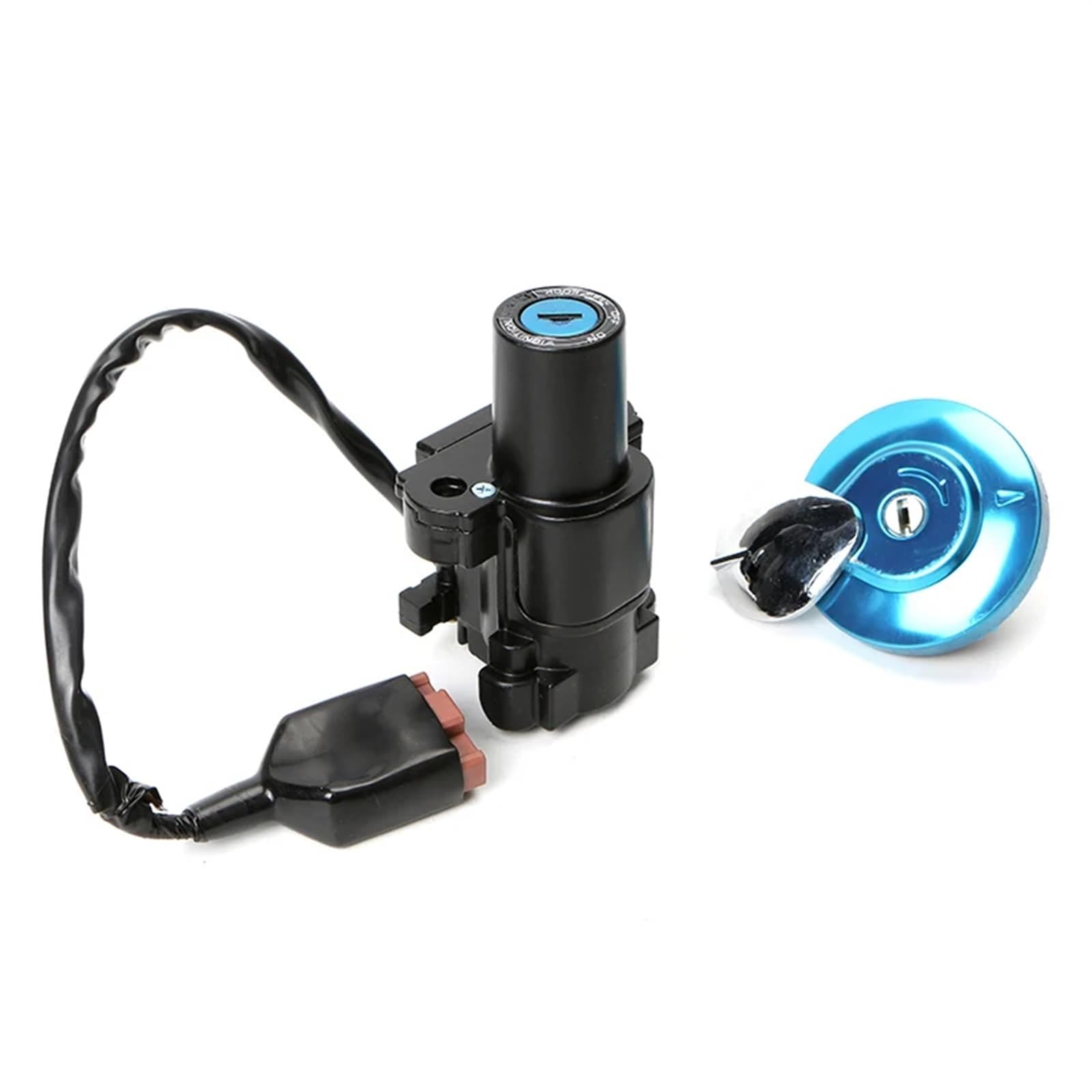 Contactslot Motorfiets Voor CRF250L CRF250LA CRF250 L LA Voor CRF 250 Motorfiets Contactslot Lock Gas Brandstof Benzine Tank Cap Cover Seat Lock Sleutel Contactslot Startschakelaar