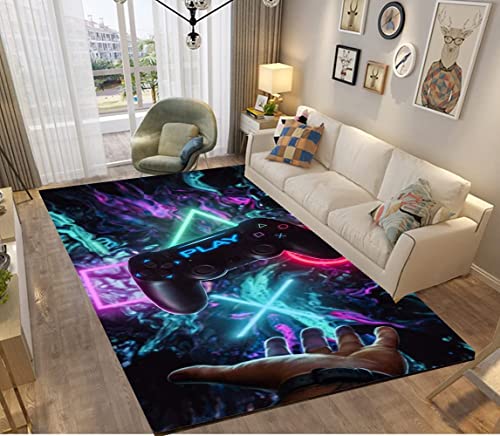 Fallenove 3D Universe/Star/Anime/Gamer Pattern Rug for Children and...