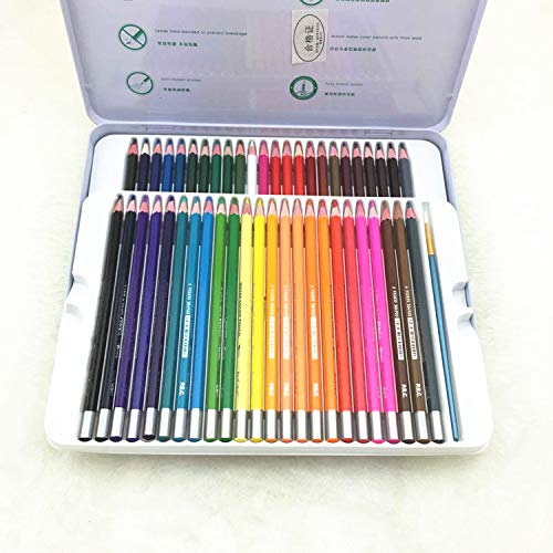 Crayon de couleur soluble dans l'eau pour vos carnets de voyage et croquis