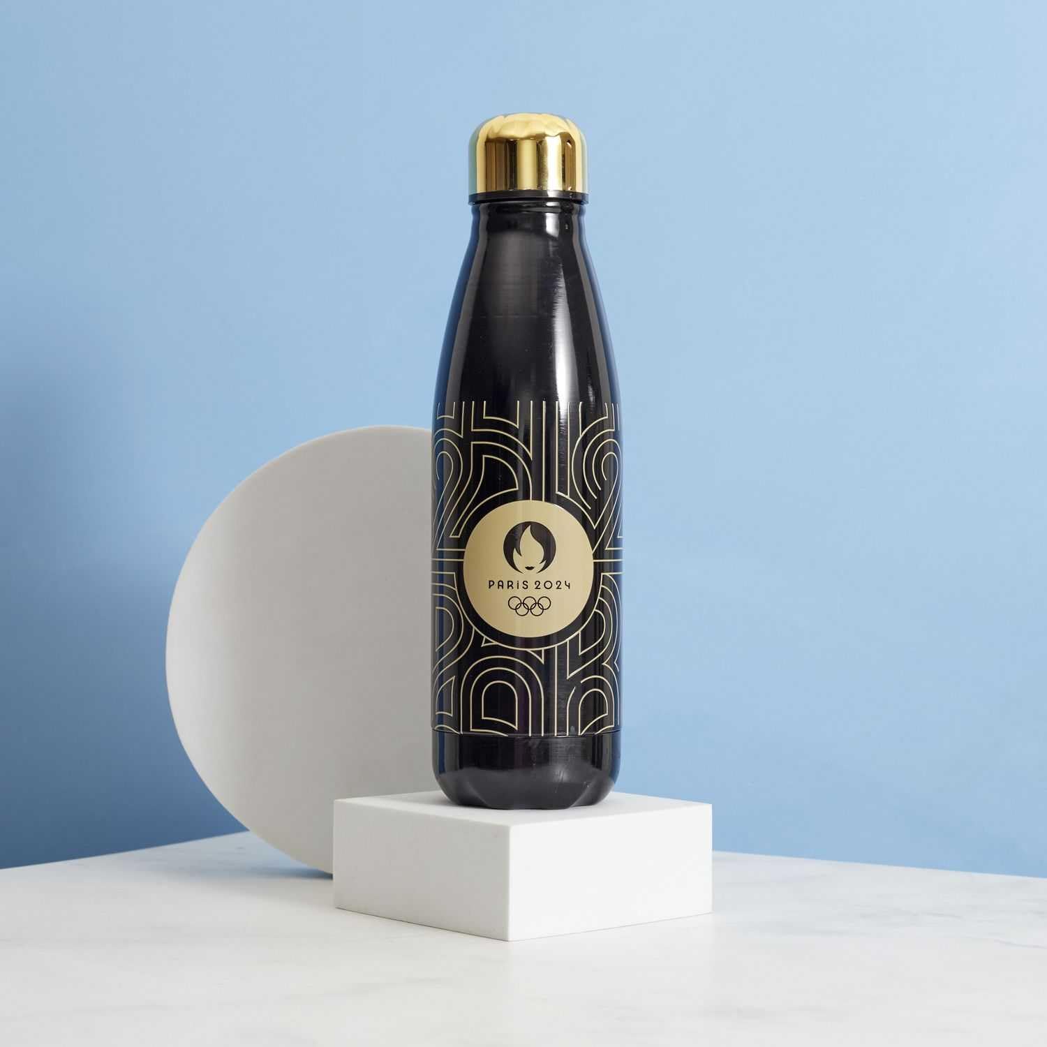 パリオリンピック 2024 水筒 Paris 2024 Olympics Waterbottle - Black