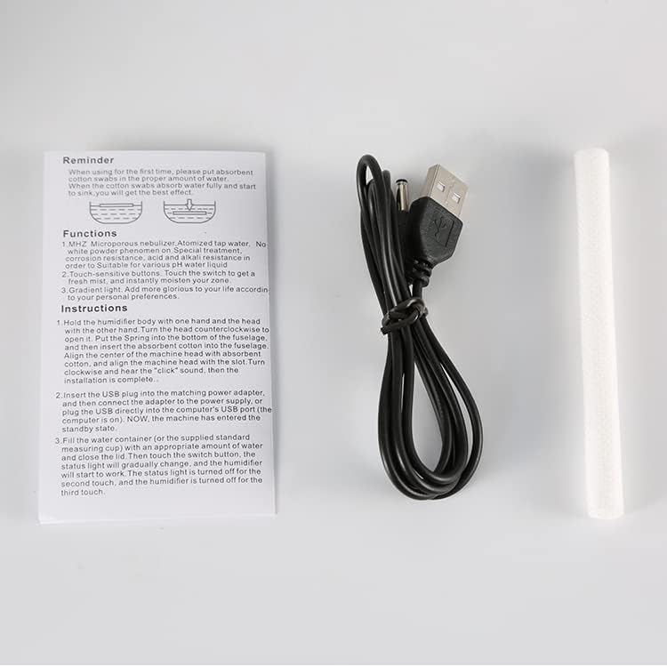 mobigon Wood Cool Mist Ultrasonic Humidifier for Room Moisture, Aroma Diffuser for Home, 300ml Essential Oil Diffuser with 7 Colorful Night Light, Auto Shut-Off, Home, Office, car (C.Light Brown)