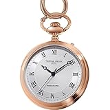 - Form des Gehäuses: Rund FREDERIQUE CONSTANT Unisex-Armbanduhr 45MM HANDAUFZUG FC-700MC6PW4
