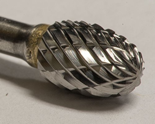 Fresa de carburo sólido doble corte SE-51 1/4" x 3/8" miniatura 2