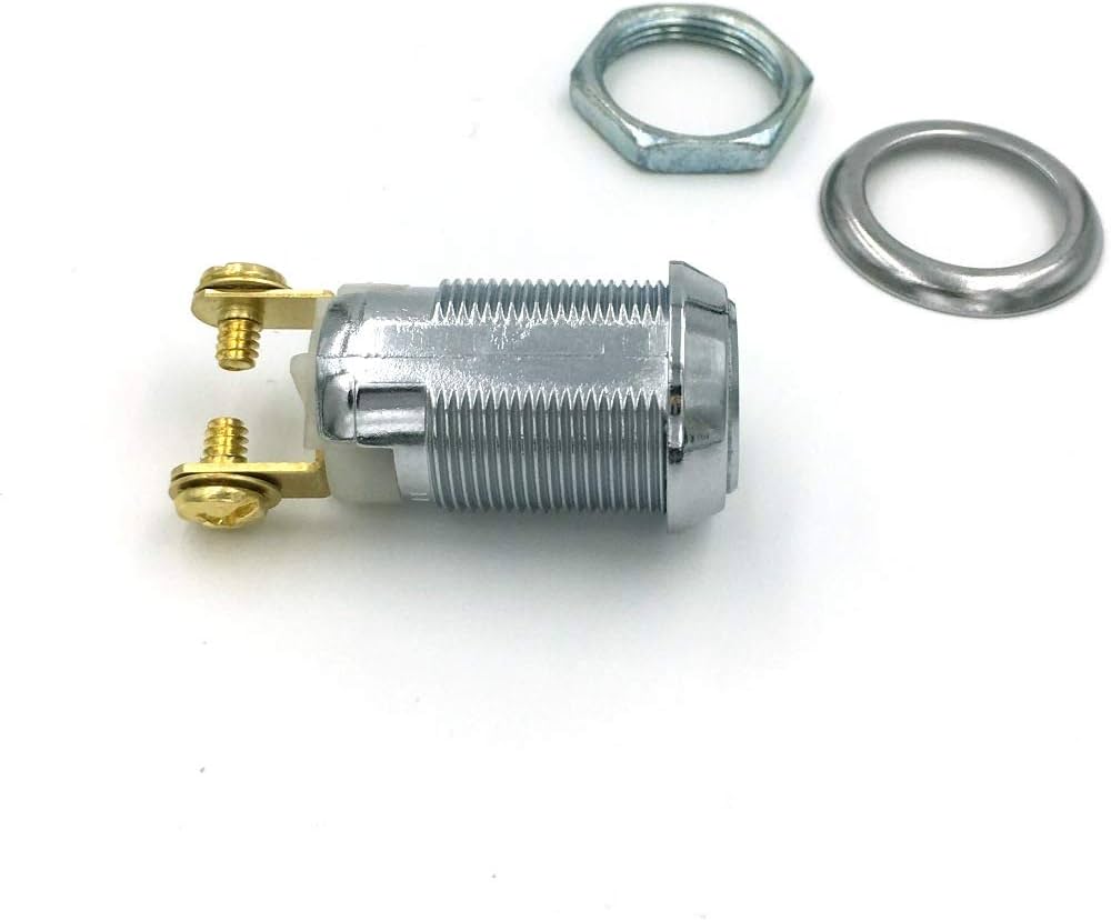 On-Off 2252 Key Switch - Maintained Screw Terminal Switch Lock