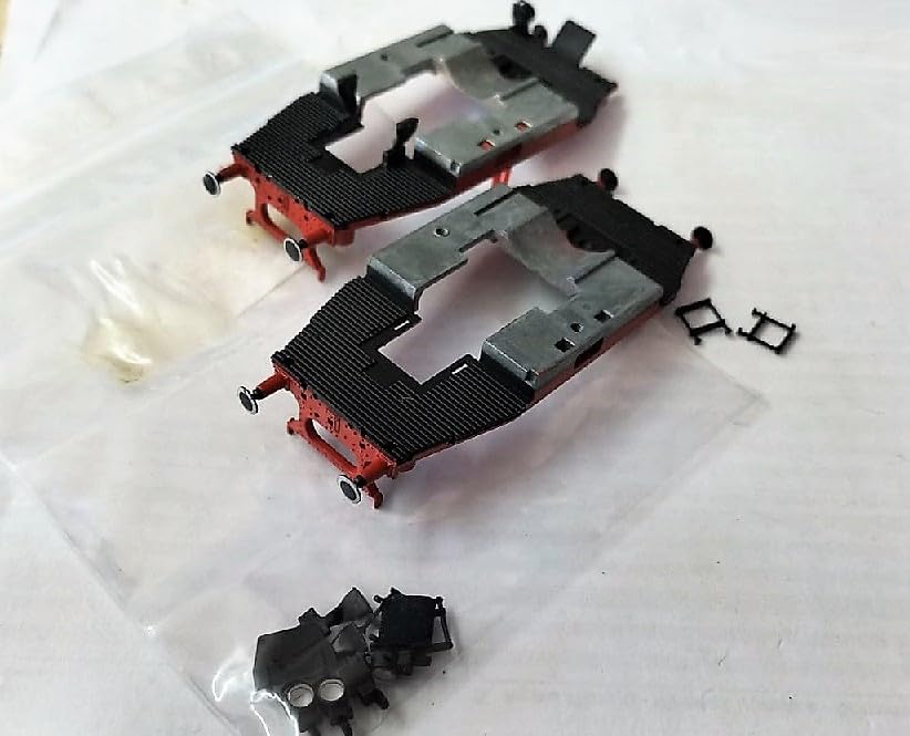 Cadre de base pour locomotive H0 de haute précision avec accessoires F.43255