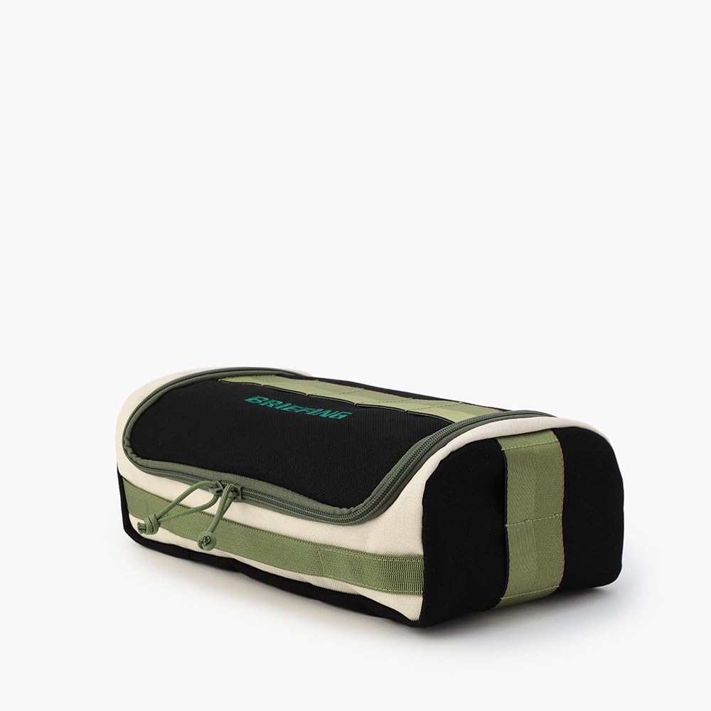 Amazon | [BRIEFING] シューズバッグ Shoes CASE WL ブラック×グリーン