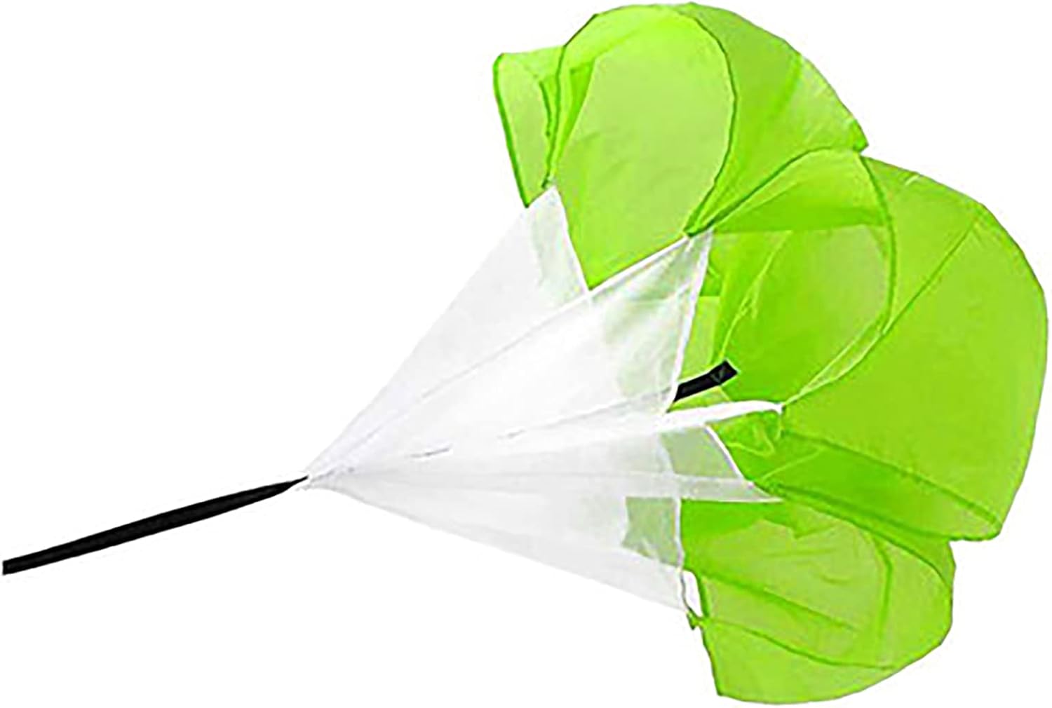 Resistance Parachute Running Parachute, Speed Resistance Training Parachute Equipment,with Adjustable Strap Sprint Training Chute, for Kids/Adults(Color:Green)