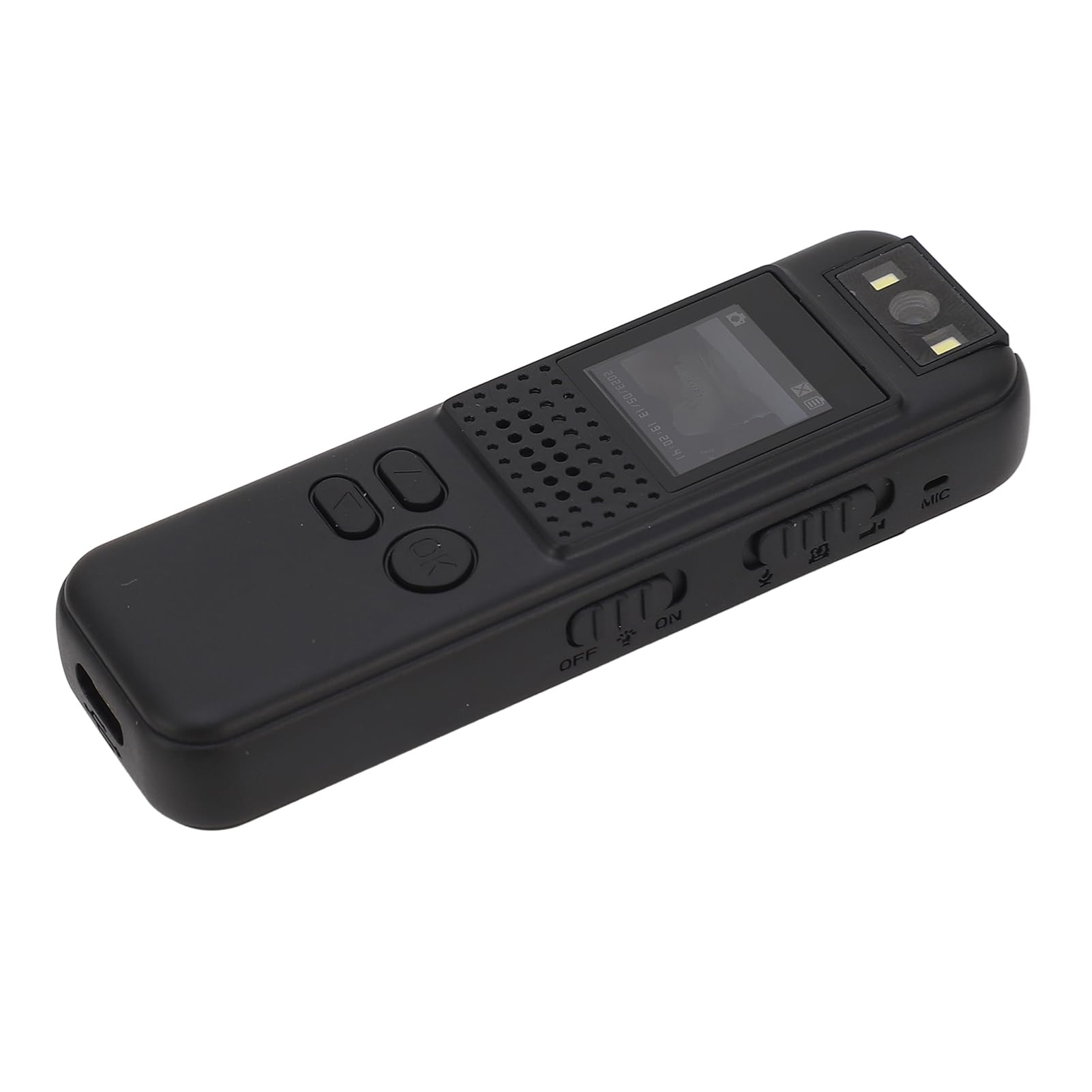 Body Cam 1080P HD Video Portable Personal Security Sport DV Camera with 180 Degree Rotatable Lens