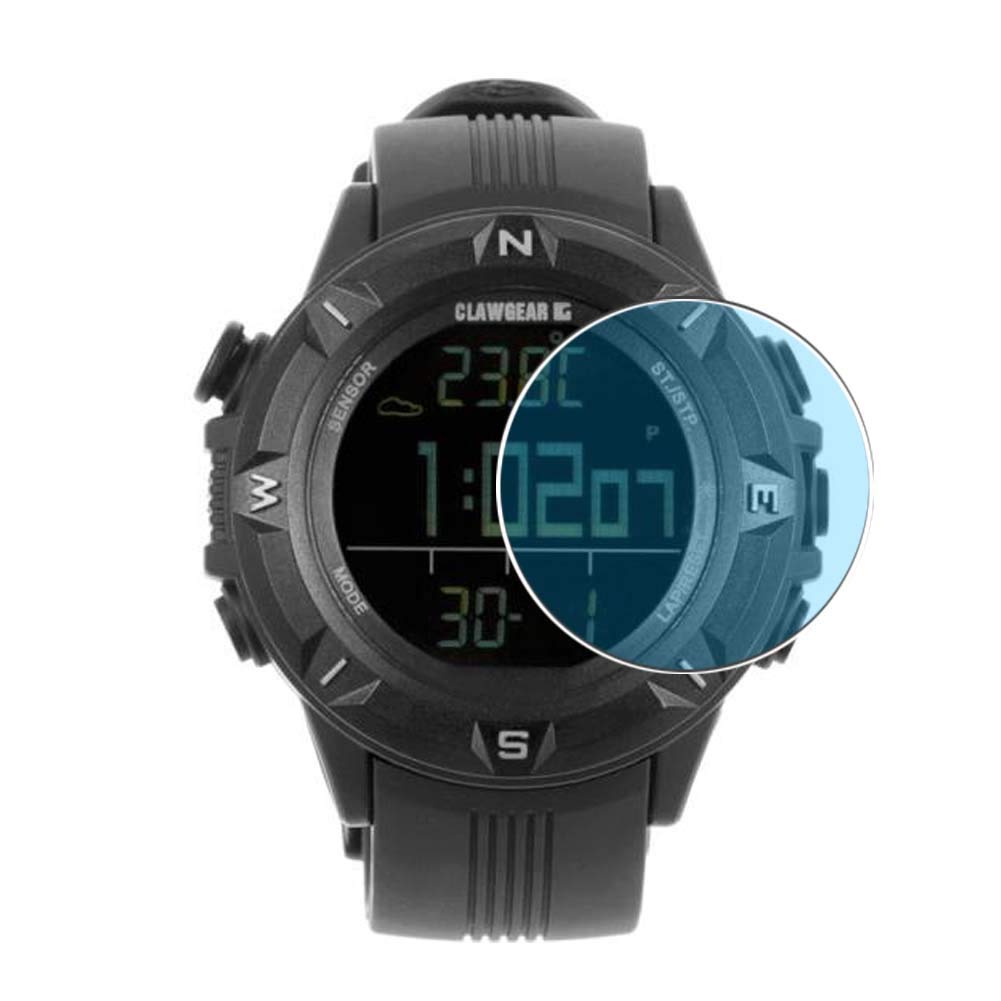 PuccyPuccy 3 Pack Anti Blue Light Screen Protector Film, compatible with Clawgear Mission Sensor II 2 TPU Guard （ Not Tempered Glass Protectors ） New