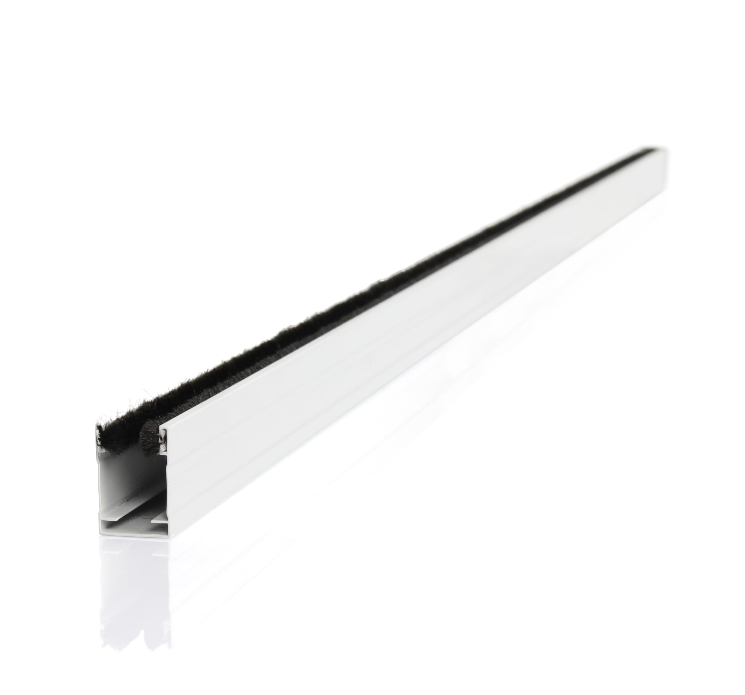Store moustiquaire fenêtre alu recoupable (largeur x hauteur) -protection insecte ajustable (Blanc, 1250 mm x 1600 mm)