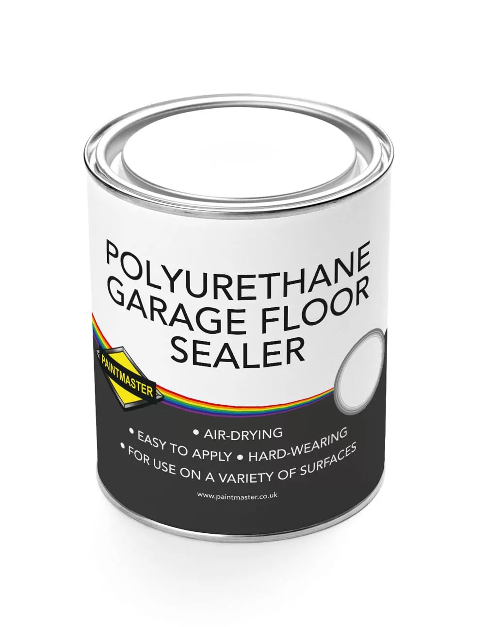 Industrial Grade Polyurethane Garage Floor Sealer - Clear Protective Coating (Polyurethane Garage Floor Sealer - Clear, 1L)