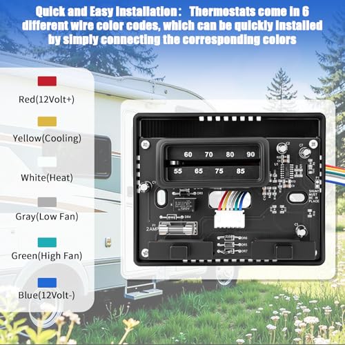 Thermostat de climatiseur 7330F3852 RV - Boîtier de commande original
