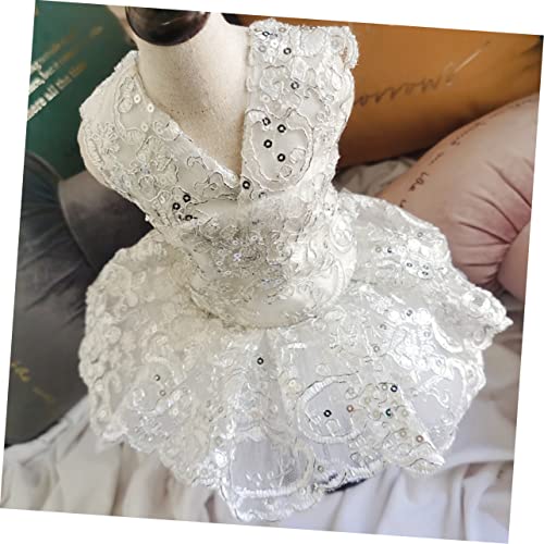 MARMERDO De Saia Para Cachorro Trajes De Cachorro Para Cães Grandes Vestidos Com Jaqueta Vestidos De