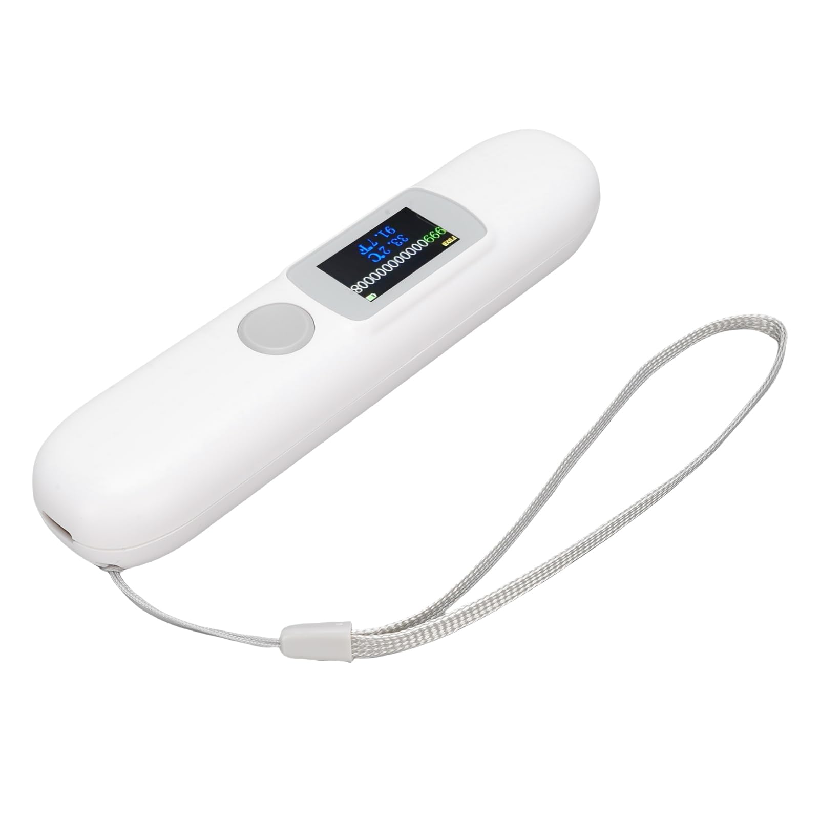 Lettore per Scanner Microchip per Animali Domestici per Chip ISO FDX B con Monitoraggio della Temperatura e Display a Colori, Materiale ABS, compatibilità Chip Universale, Raggio di