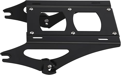TCT-MOTORPARTS Portaequipajes 2 UP Tour Pack Rack de montaje desmontable para Harley Road King FLHR 2014-2022 Street Road Glide 2014-2023 Electra