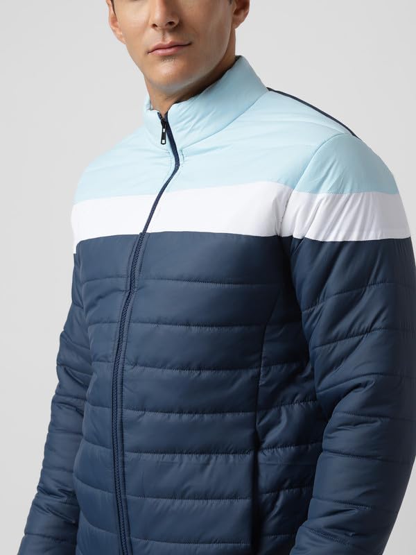 Image of UrbanMark Men Regular Fit Men Quilted Jacket