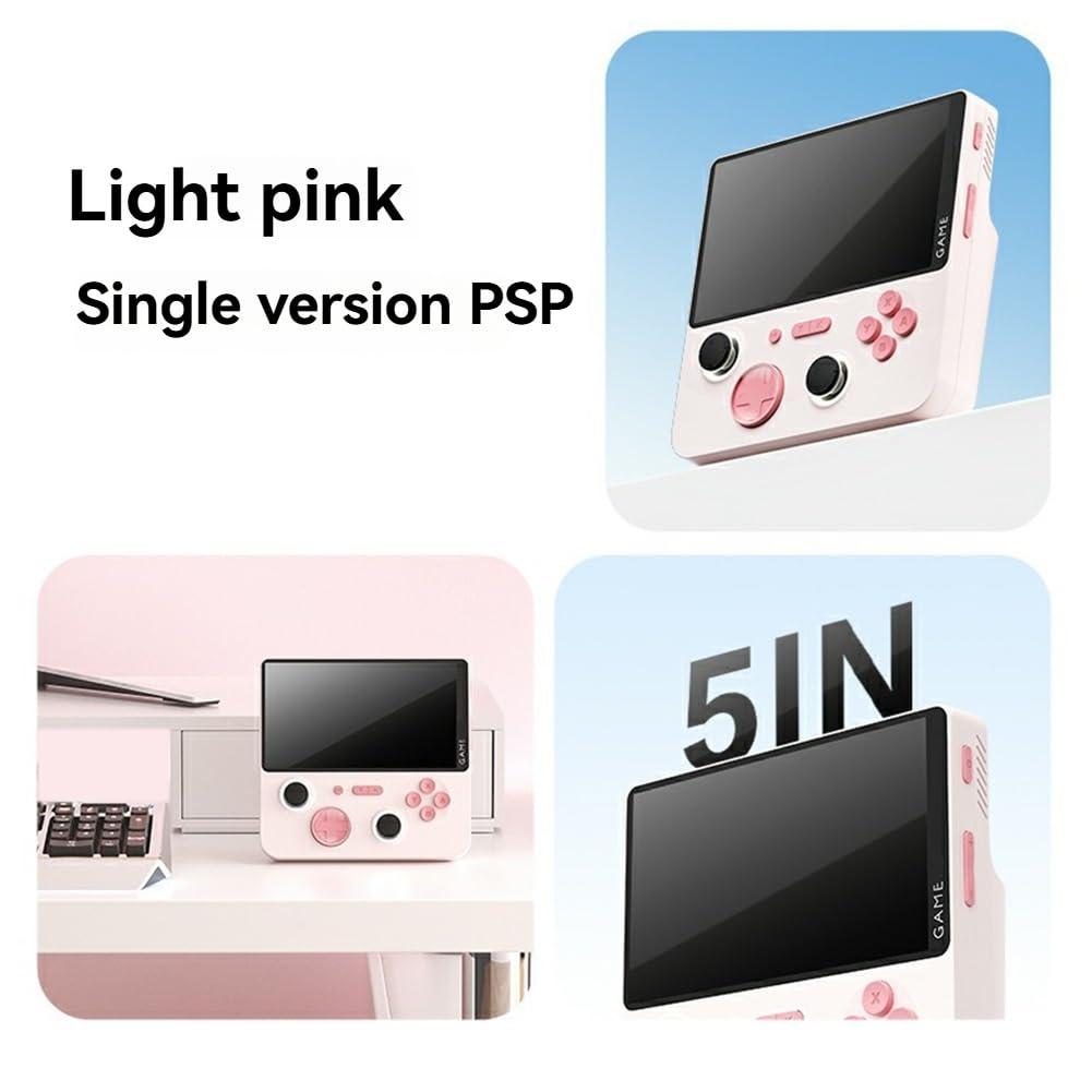 E5Plus Przenośna konsola do gier wideo 5 HD retro konsola do gier 6000 mAh 128G ręczna konsola do gier wideo C