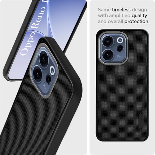 Image of Jkobi Rubberised Back Cover Case for Oppo Reno 15c (Textured Grip Design | Micro-Fiber Cloth Inside | Slim and Light Weight | Soft Touch and Feel)