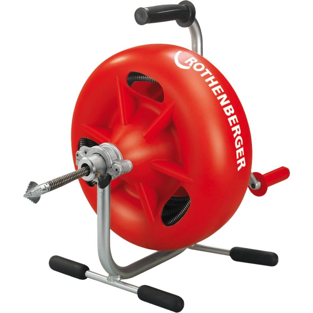 ROTHENBERGER Spirale f.Typ 3S, 13mmx15m m. Kuppl.16mm | 72016 | Reinigungsspirale, Rohrreinigung, Trommelmaschine