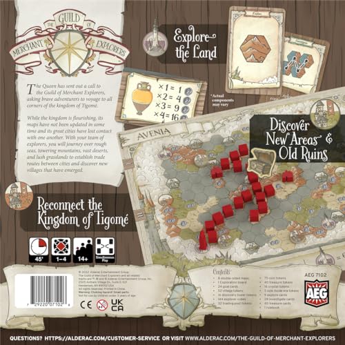 AEG The Guild of Merchant Explorers juego de mesa miniatura 3