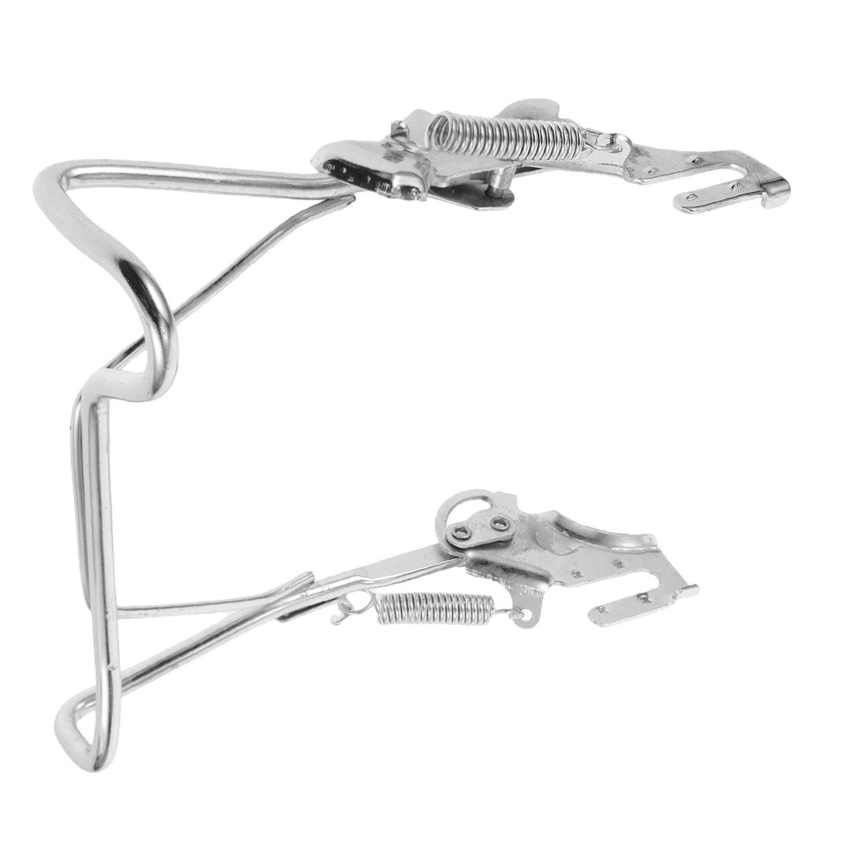 Anneome Béquille Double Réglable en Acier pour Électrique Support Stable et Solide pour Stationnement Accessoire de Scooter Électrique Compatible Divers Modèles