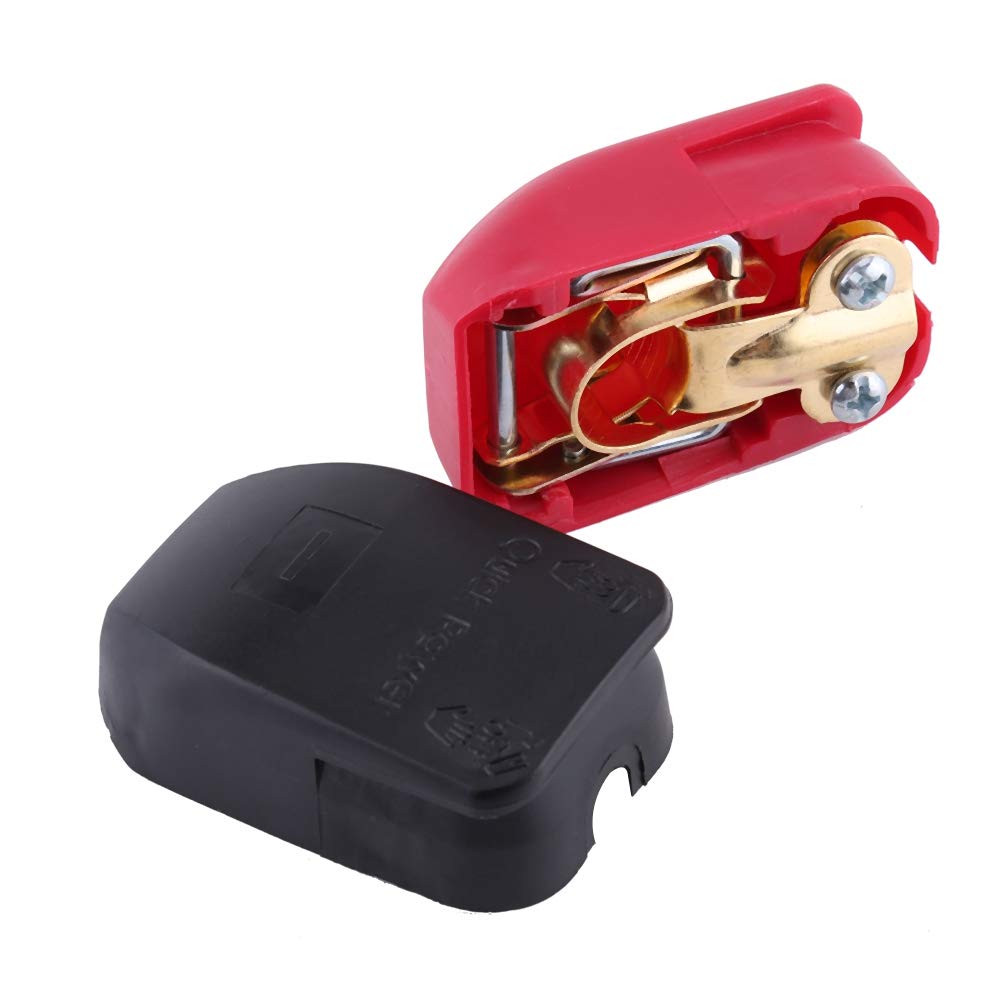 Buy Quick Release Battery Terminals Clamp, Qiilu 1 Pair 12V Quick Release Battery Terminals