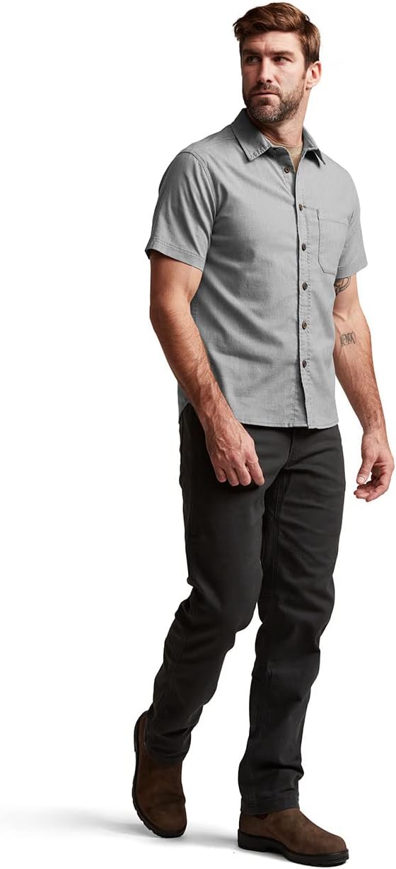 SITKA Gear Men's Everyday Ambary Short Sleeve Button Down Shirt - Image 6