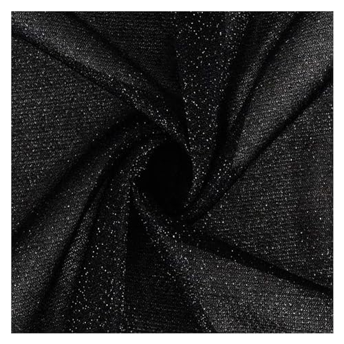 Tissu pailleté multicolore gaze chatoyant 150 cm de large pour couture robe
