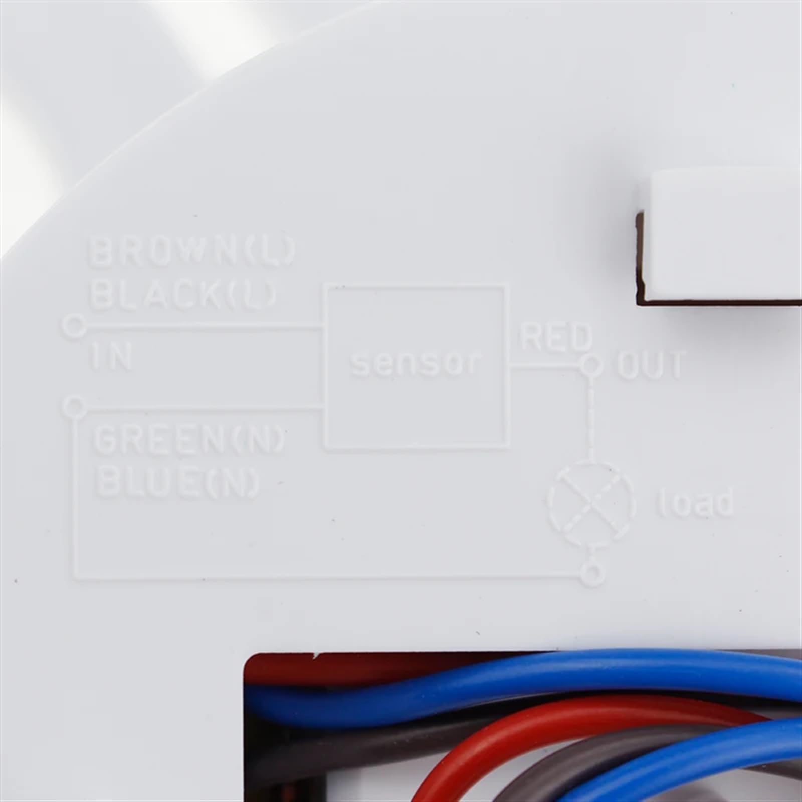 Interruptor de Sensor de movimiento infrarrojo ajustable, 110V-240V, movimiento del cuerpo, Detector de Sensor infrarrojo de techo, interruptor de bombilla, 1 Uds.