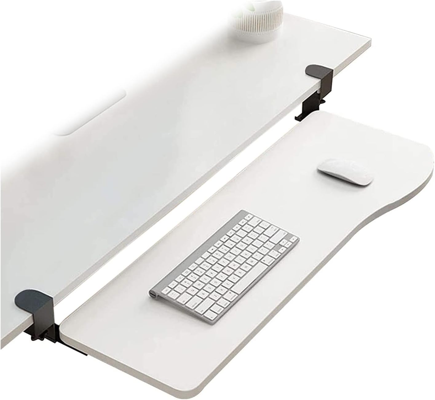 Desk Wrist Support Ergonomics Under Desk Extender Tray ClampOn