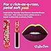 Lime Crime Velvetines Liquid Matte Lipstick, Scandal (Deep Rich Plum) - Bold, Long Lasting Shades & Lip Lining - Stellar Color & High Comfort for All-Day Wear - Talc-Free & Paraben-Free