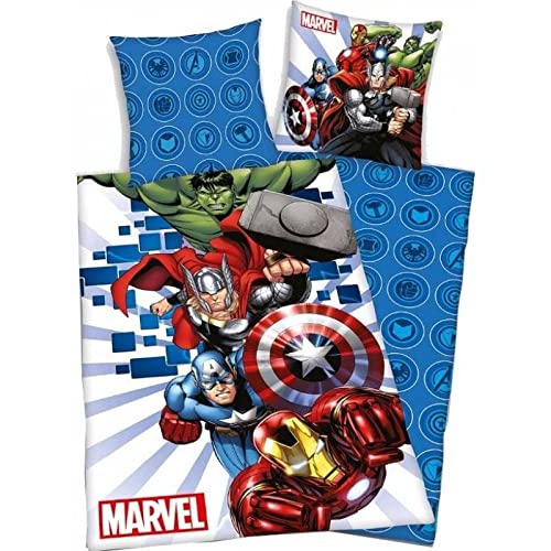 Enjoykids Parure Housse De Couette Avengers