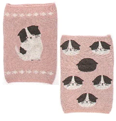 フレンズヒル 腹巻き フィル ピンク 表と裏でデザインが違う サイズ:36×26.5cm(胴囲約53-98cm)