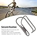 Road Lightweight Ti Alloy Water Bottle Cage Holder for Road Bike, Mountain Bike, Secure Fixation