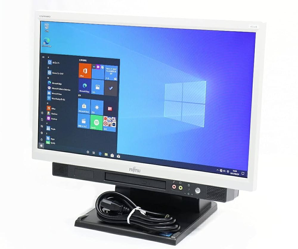 富士通 一体型PC K555/K Windows 10 Pro i5 8GB