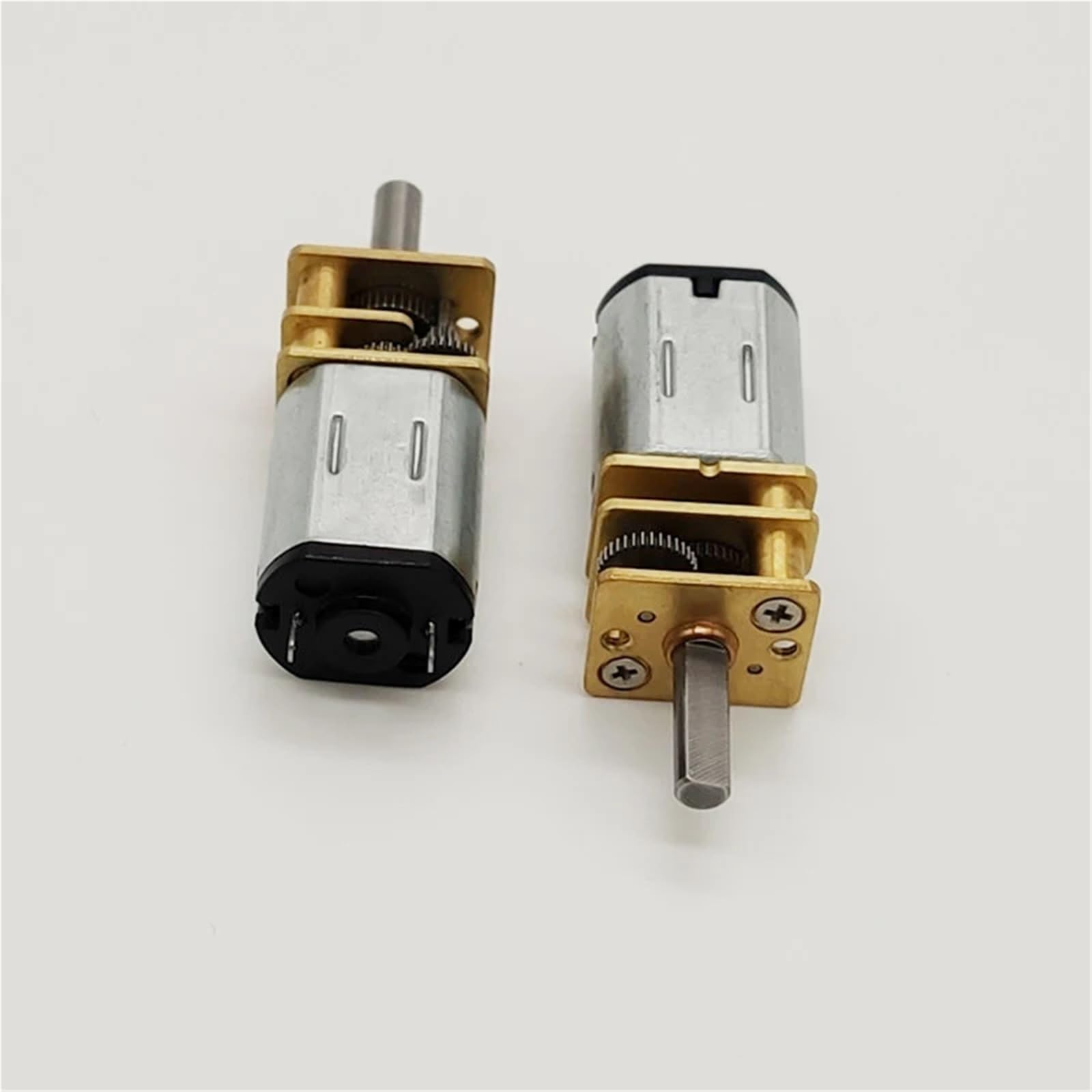 Silnik elektryczny z przekładnią DC N20 3 V/6 V/12 V z małym metalowym silnikiem o niskiej prędkości od 3 do 4000 obr./min do koła zębatego, inteligentny zamek, robot zabawkowy DIY (400_12V)