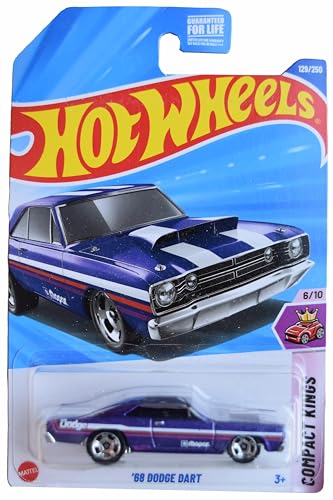 Hot Wheels '68 Dodge Dart, Compact Kings 6/10 miniatura 1