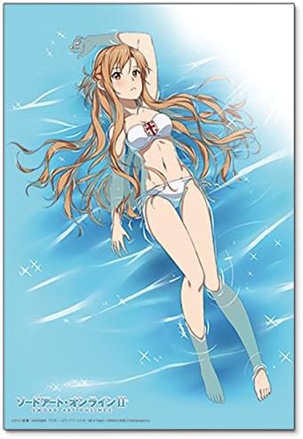 Amazon ソードアート オンライン アスナ 水着 B2マイクロファイバータオル アニメ 萌えグッズ 通販