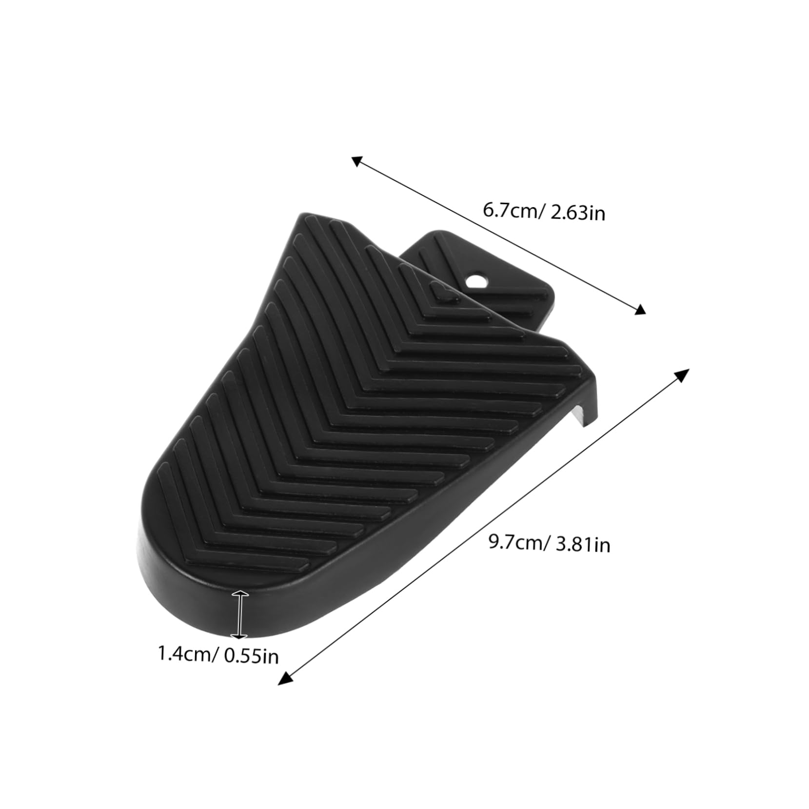 SOLUSTRE 1 Pair Cycling Clips Cleats Pedal Cycling Cleats Mountain Bike Cleats Mountain Bike Accessories Abs Sturdy Selflocking Design for Road