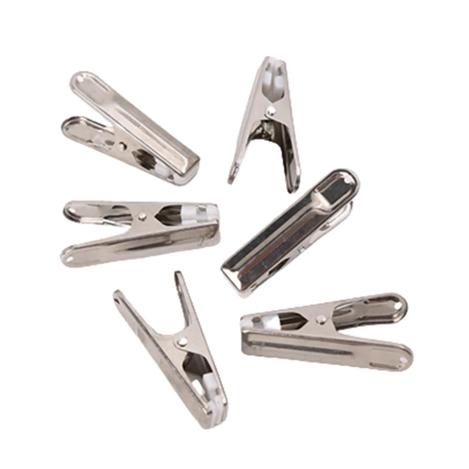 Wäscheklammern für Wäscheleine 20 Pcs Utility Metall Clips Edelstahl Wäscheklammern Wäsche