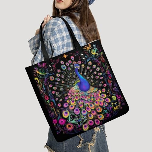Bolso casual de mujer, tote con cierre magnético miniatura 2