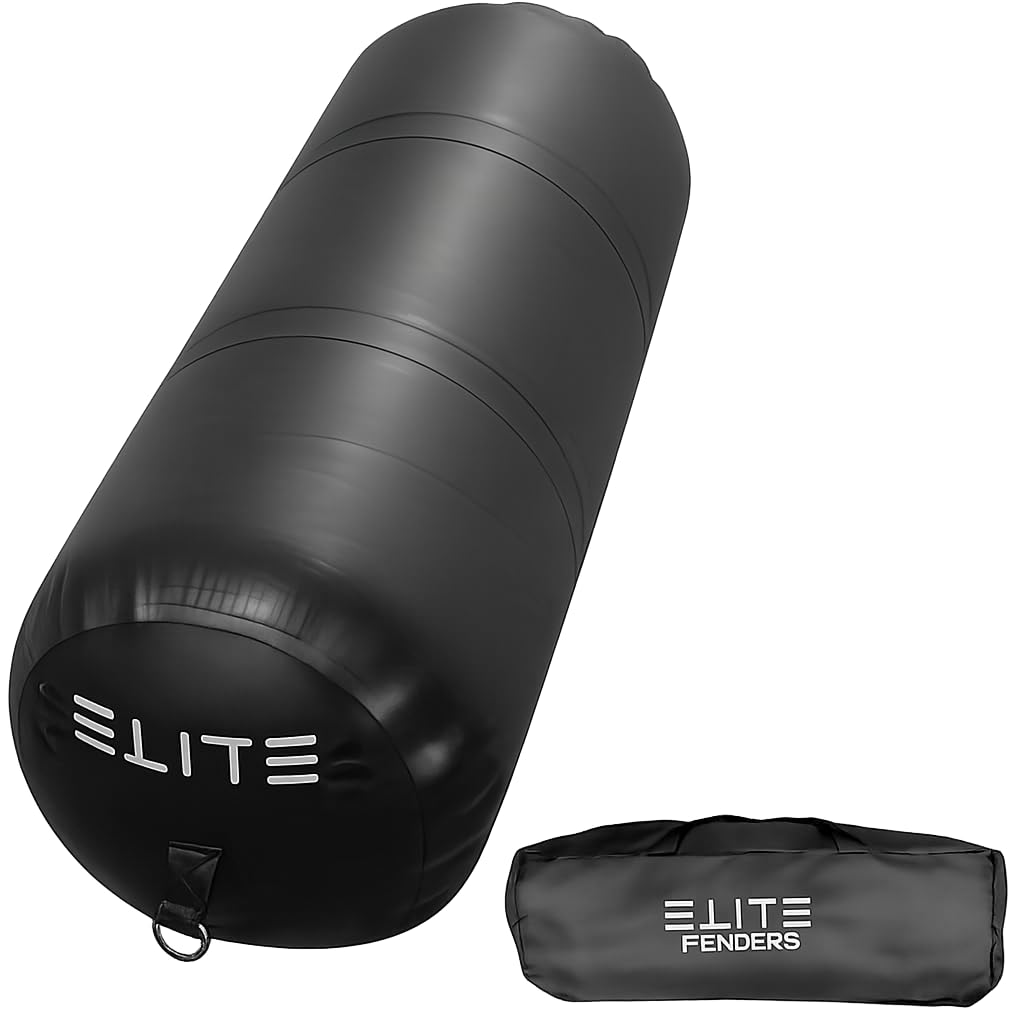 Heavy-Duty Inflatable Boat Fenders for Boats Yachts Sailboats Docks [Round Fenders]
