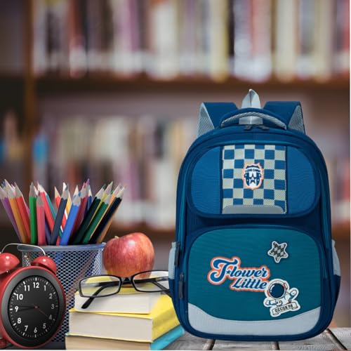 Image of Tinytot 22 Litre 17-Inch Waterproof Large School Bag for Boys & Girls, Kids School Bag, School Backpack for Girls and Boys, for Kids, Ideal for Children