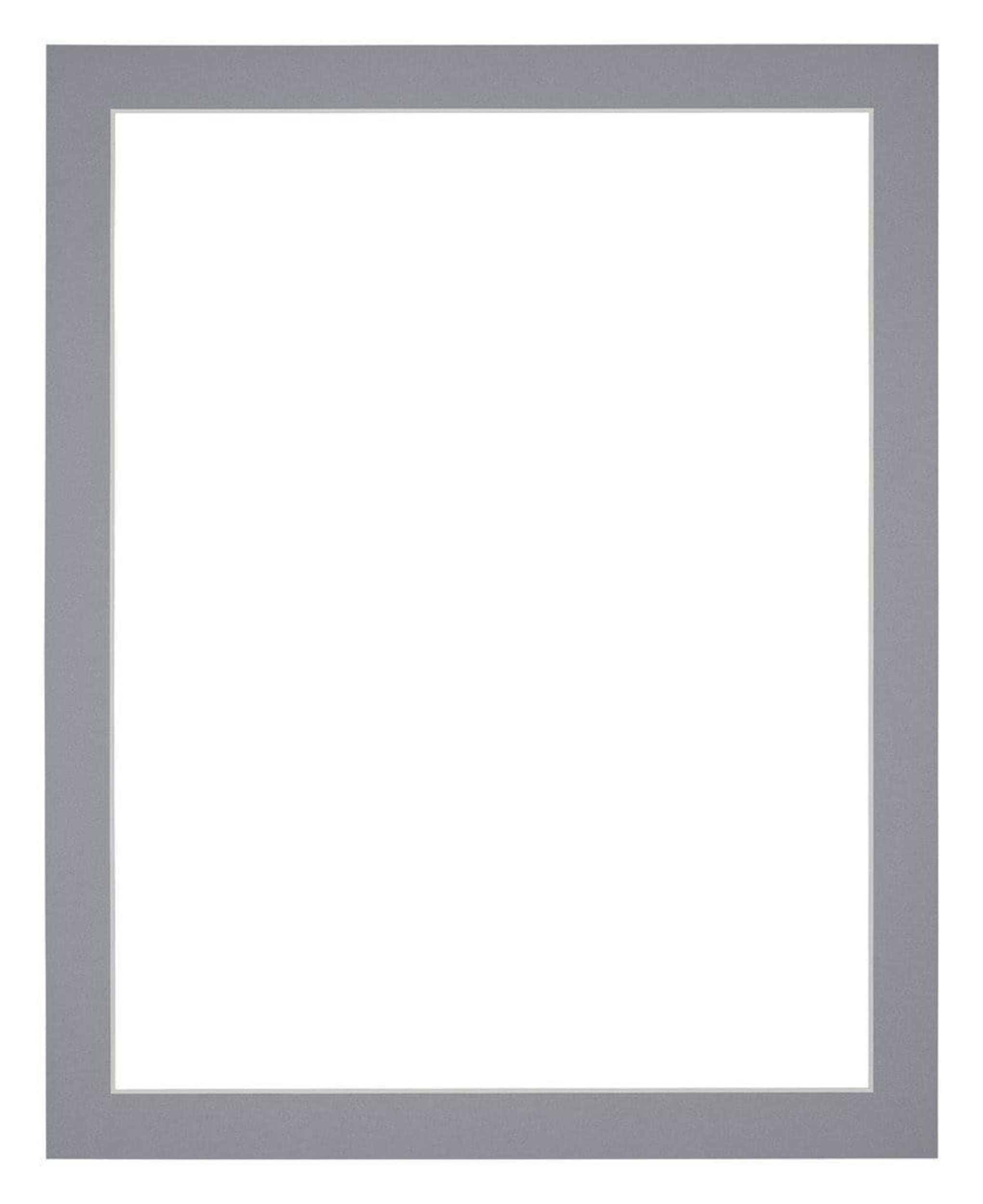 yd. Passe-Partout Photo Frame Size 70x90 cm - Photo Size 65x85 cm - Gray