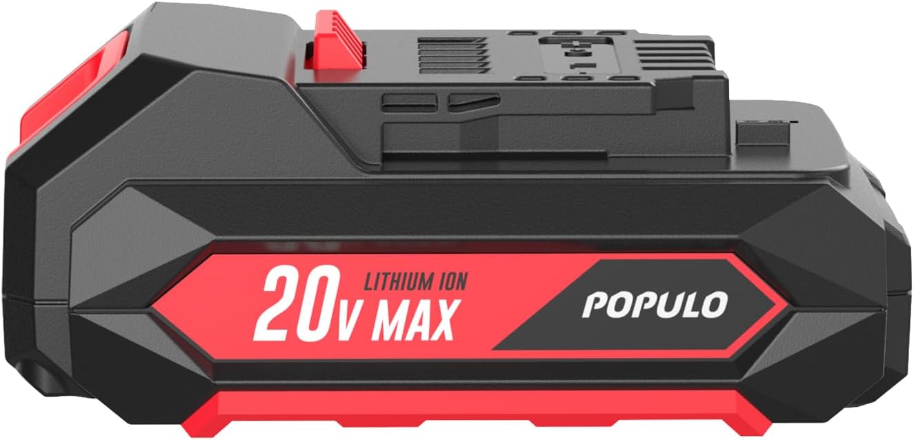 populo 18 V (20 V Max) Lithium Ion Battery Pack 2.0 Ah