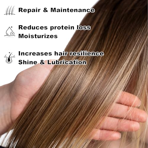 Heat Protection Spray for Hair Eliminates Frizz For Sleek,ourishing Formula Helps Resist Heat Damage to Hair and Tame Frizz, frizz control hair care.