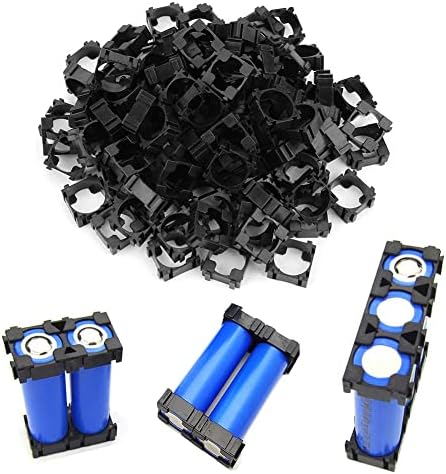 100 Pcs Support De Batterie Au Lithium En Plastique Batterie Pack