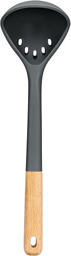 Miniatura 1 de Cuchara grande de silicona para sopa, utensilios de cocina antiadherentes con alta resistencia al calor, sin BPA, herramientas de cocina perfectas