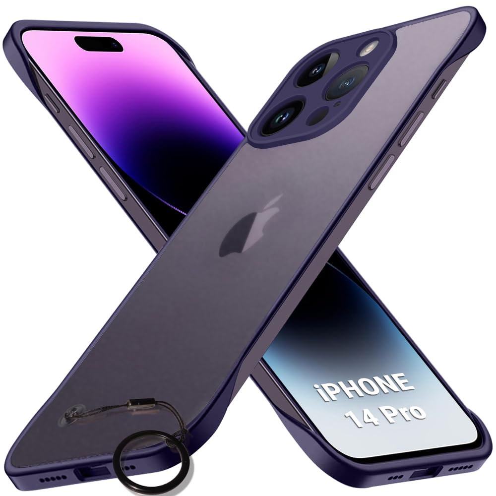 TheGiftKart Hybrid Ultimate Slim Back Case Cover for iPhone 17 | Lightweight Profile | Frosted Matte Translucent Hard Back Case Cover for iPhone 17 (PC & TPU, Black Sides) — Amazon image 22