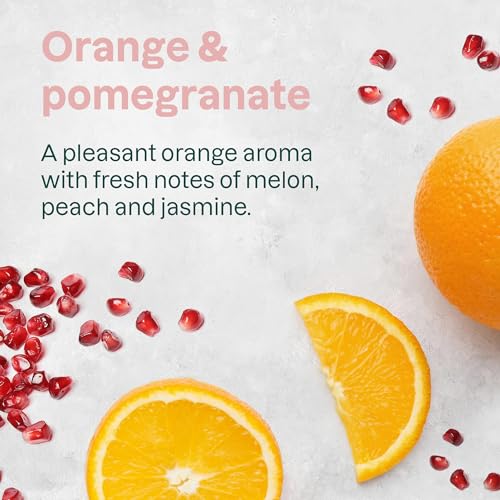 Image of ATTITUDE Baby 2-in-1 Shampoo and Body Wash, EWG Verified, Dermatologically Tested, Vegan, Orange and Pomegranate, 16 Fl Oz (Pack of 3)